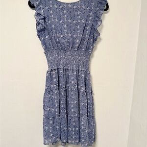 Altar'd State Blue Floral Dress